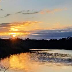 Abendstimmung am New River
