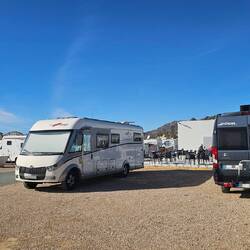 Unser Parkplatz für die ersten beiden Tage