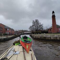 Turning into Ellesmere Port