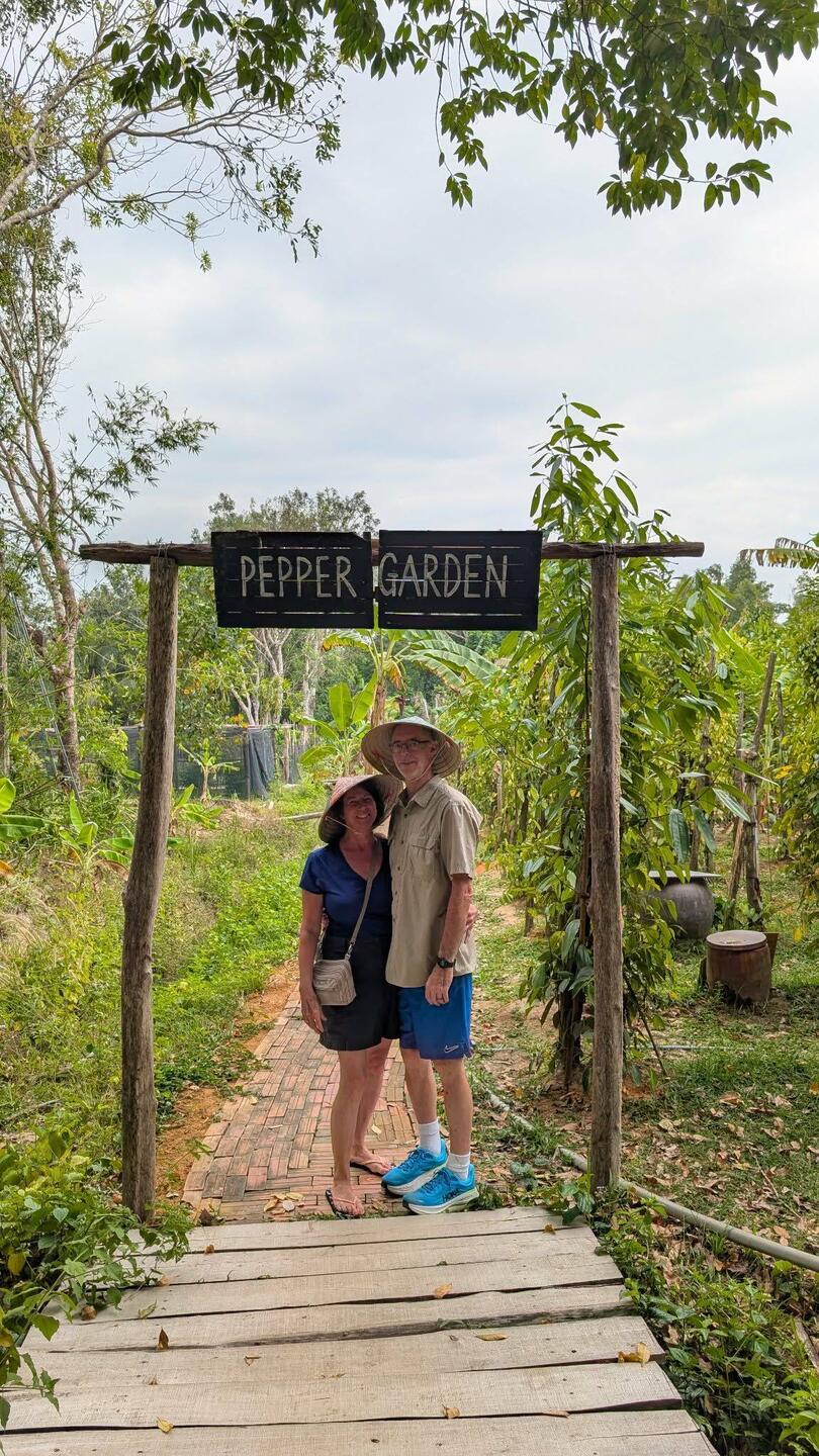 Proof of pepper farm visit 😀