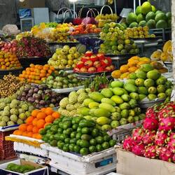 Fruit markets look so good