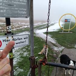 Hier dürfen Hunde weiter. Danke für den Hinweis ;)