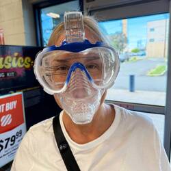 I'm all set with my new snorkel purchased at West Marine!