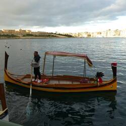 Our taxi to Sliema