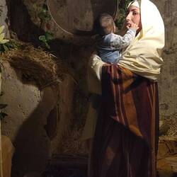 Die "presepe vivente" im ältesten Quartier von Butera