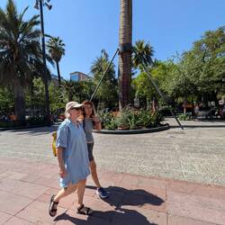 In the Plaza de Armas de Santiago