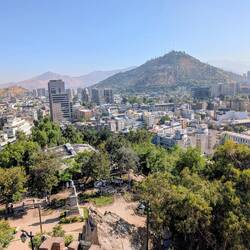 View from Santa Lucia Hill park.