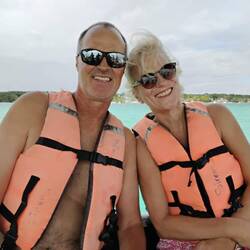 Bootstour auf der Lagune von Bacalar