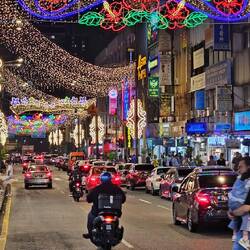 Erster Eindruck: sehr lebendig in Bukit Bintang.