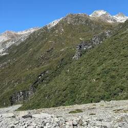 Bizar hoeveel ijs dit is en hoever het doorloopt naar achteren