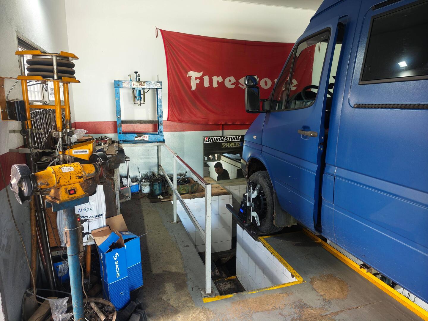 Spureinstellung in Cordoba