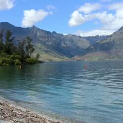 Wilson Bay sur la route de Glenorchy ( on a passé Queenstown)