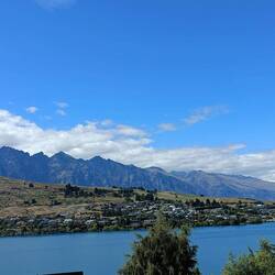 Vue sur Queenstown