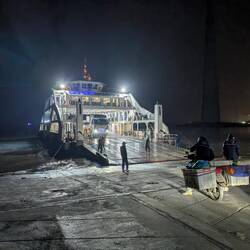 Überfahrt mit der Fähre