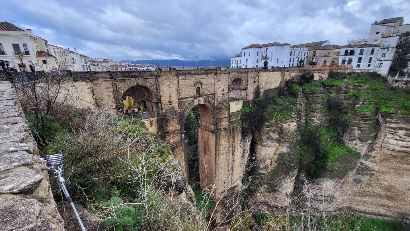 Die puente nueva in Ronda