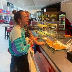 In Bremen musste ganz dringend erstmal ein Kaffee her ☕️