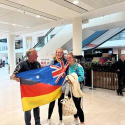 Papi, Mutti und das Julchen haben mich eingesammelt 🧡