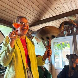 Die Lockgans Martin was der heimliche Star des Abends ⭐️