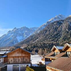 Blick vom Balkon des Kramerhof