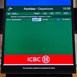 Mitten im nirgendwo fliegt einfach nicht viel...