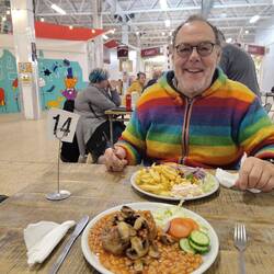 Little Tommy Tucker's food stand served hearty portions at Ellesmere Port Market Food Court