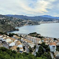 Blick nach Almuñecar
