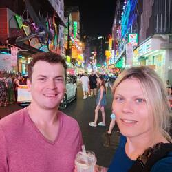 Party Street in Ho Chi Minh City