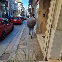 Samichlaus unterwegs.