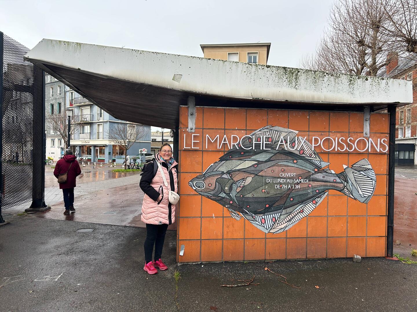 Fischmarkt am Hafen von Le Havre