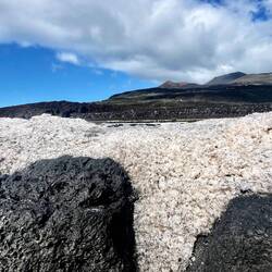 kein Schnee, wirklich pures Salz