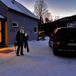 Es dämmerte, als ich aufbrach