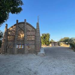 Arriving at the marshes - another world.