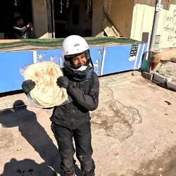 Stopping by to get some bread - get some gifted. The people over here are indeed extra welcoming.