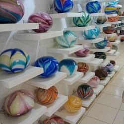 Mdina Glass display