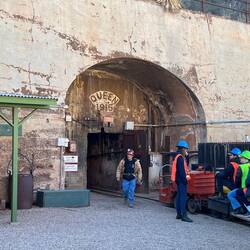 Entrance to the Copper Queen Mine.