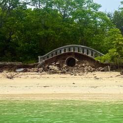 Venice? Dale called this 'The Bridge over the River Sh!t' as he thought it was a sewer pipe!