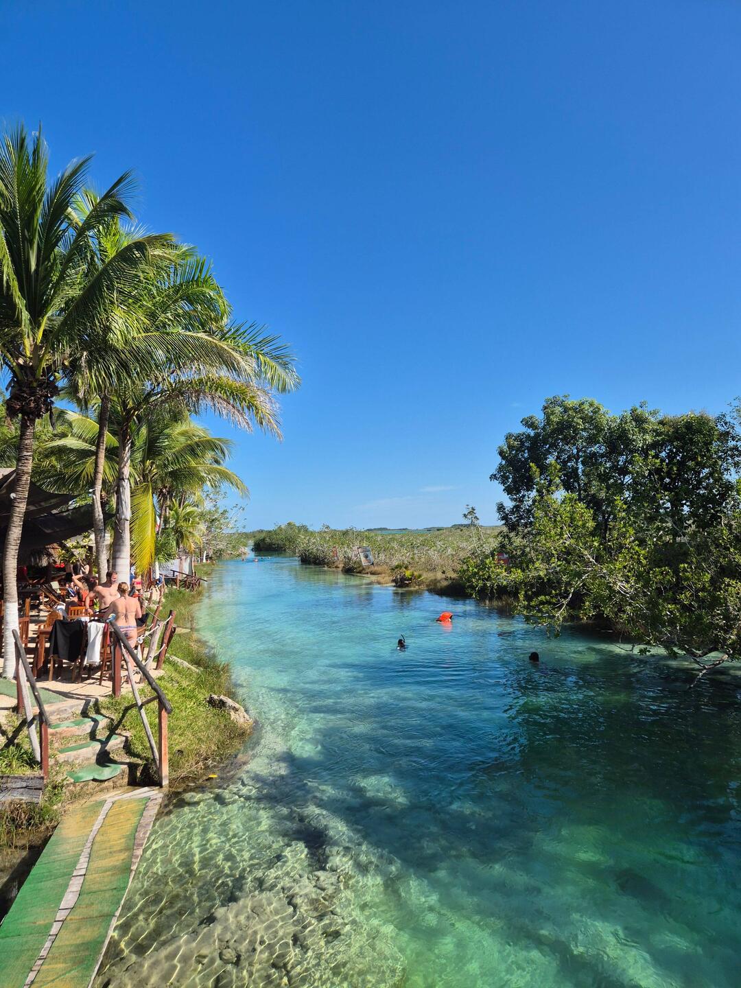 Los Rapidos bei Bacalar