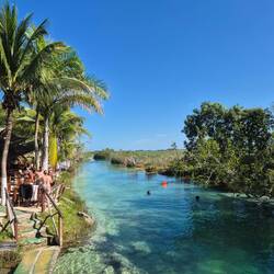 Los Rapidos bei Bacalar