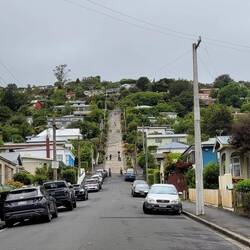 Baldwin Street, steilste Straße der Welt (siehe Kommentar)