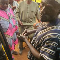 Geldwechsel an der Grenze