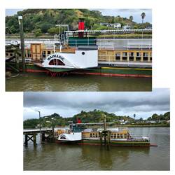 PS Waimarie, le seul bateau à roues à aubes authentique de Nouvelle-Zélande fonctionnant au charbon