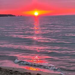 Wunderschöner Sonnenuntergang , Danke Micha