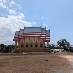 Auf dem Weg zum Pier