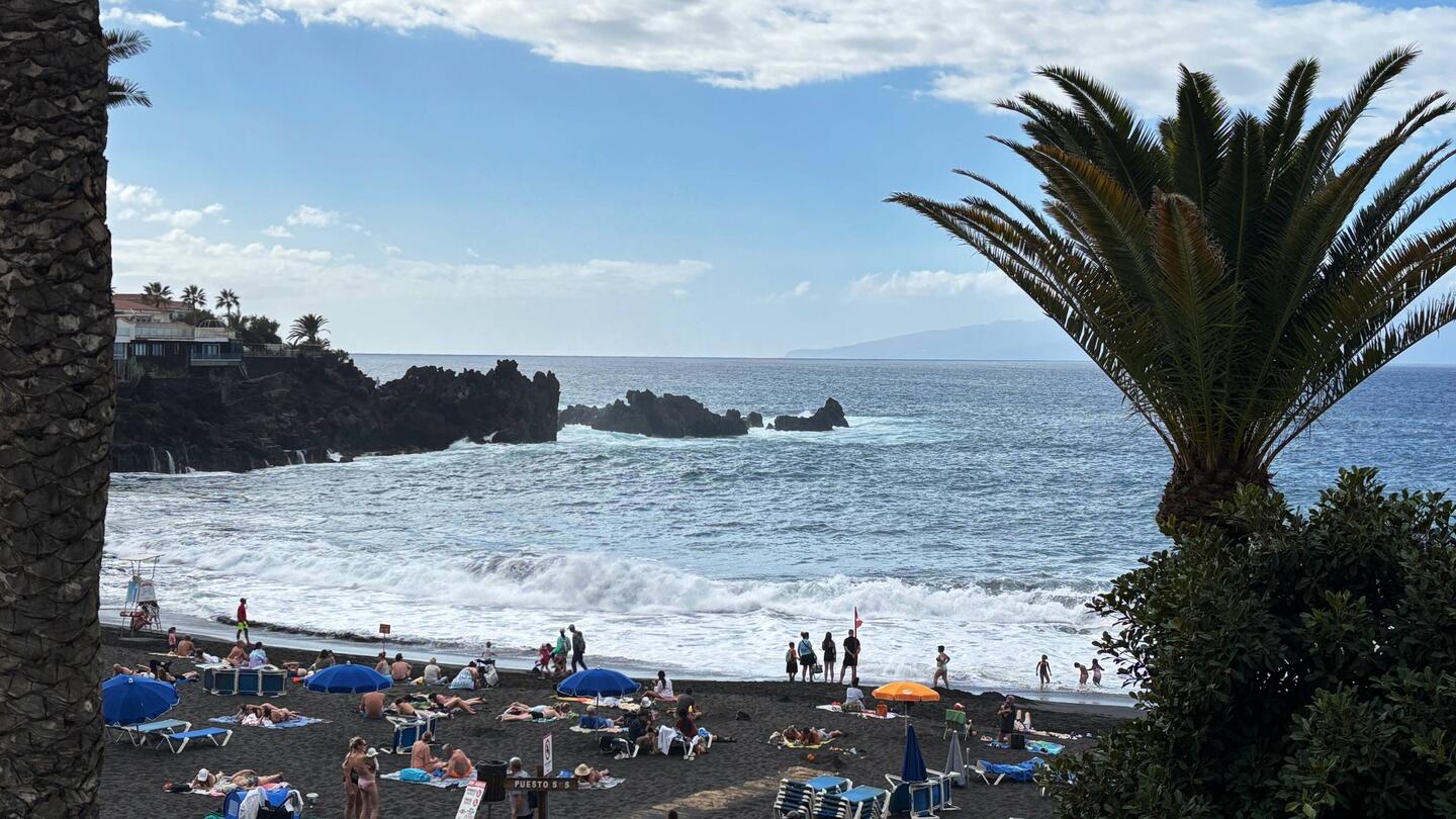 Öffentlicher Strand in Porto Santiago