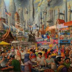 In KL leben unterschiedliche Kulturen friedlich zusammen.