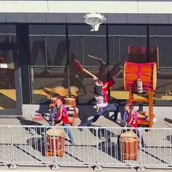 Begrüßungsständchen