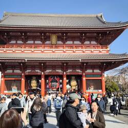 der buddhistische Sensō-ji-Tempel