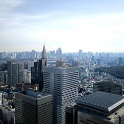 Blick vom Tokyo Metropolitan Government Building