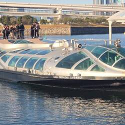 Unser Schiff kommt an