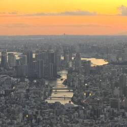 Tokio hat erstaunlich viel Wasser